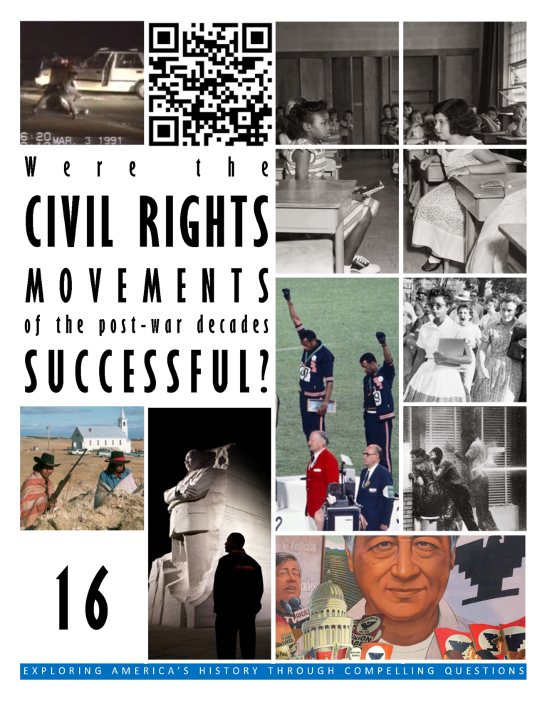 Unit 16: The Civil Rights Movements – INQUIRY HISTORY